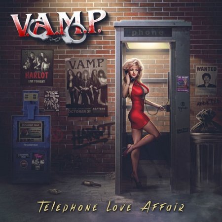 V.A.M.P. - Telephone Love Affair 1989 (Reissue 2021) (Lossless)